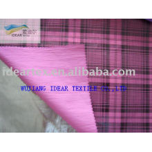 Polyester Nylon Foiled Fabric for Coat